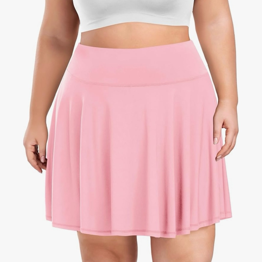 Light Pink Skater Skort